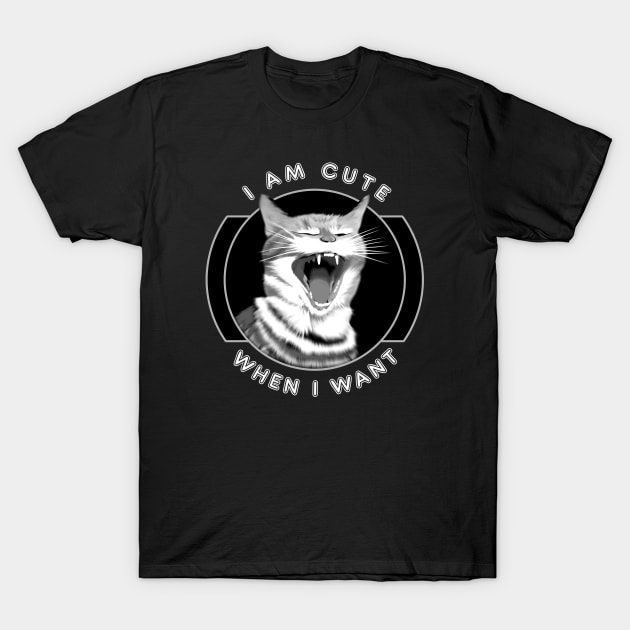 Funny cat quote T-Shirt by TMBTM